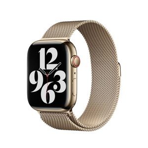 Apple Watch band | Gold Stainless Steel Milanese